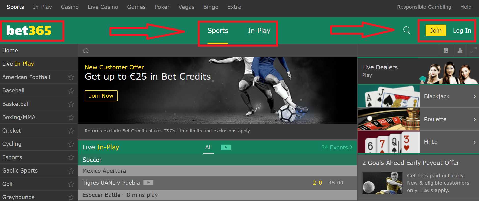 Bet365 create account process